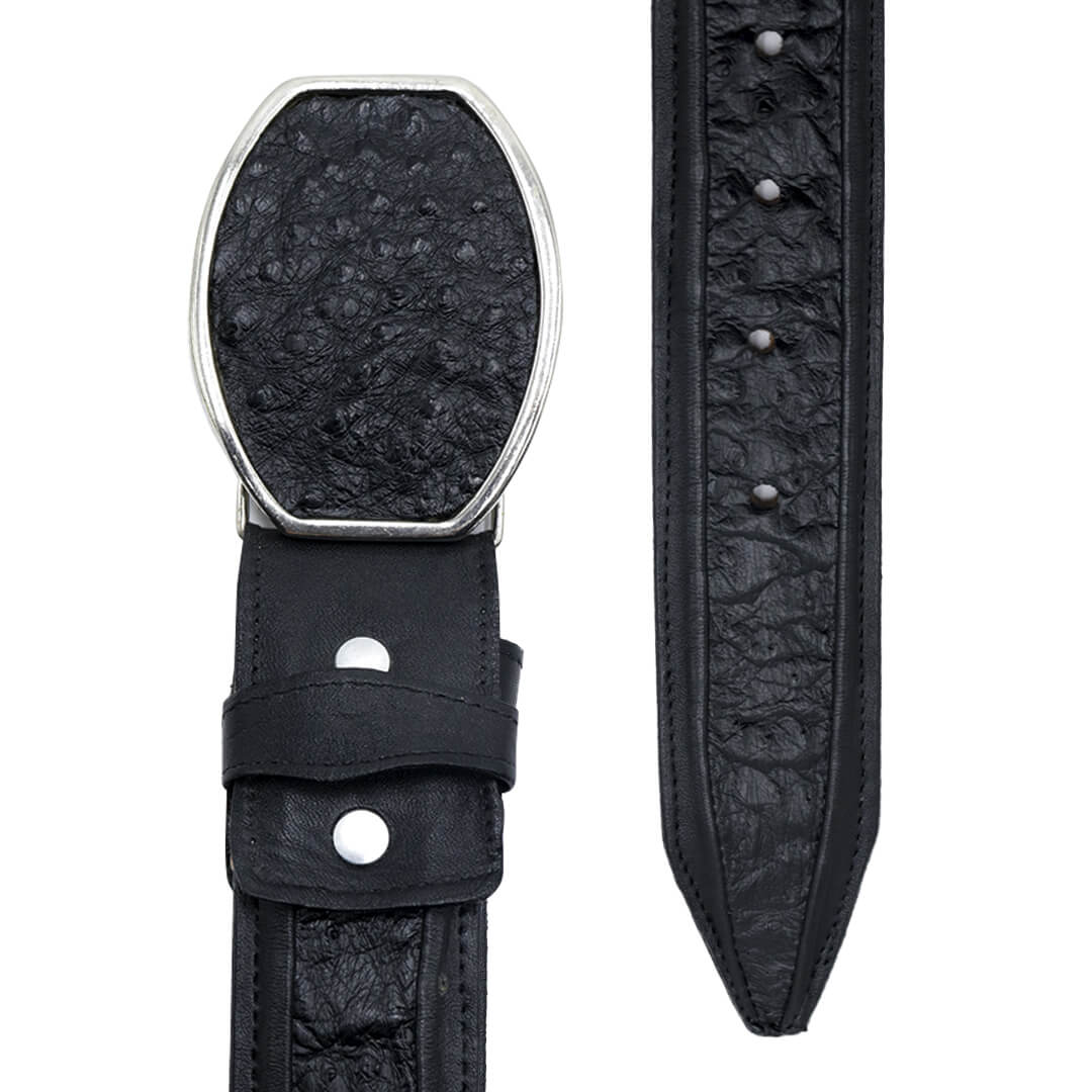 Original Ostrich Leather Belt