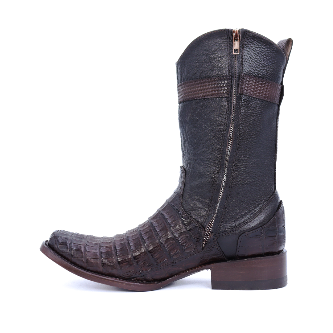 Original crocodile leather cowboy boot, Fenix model