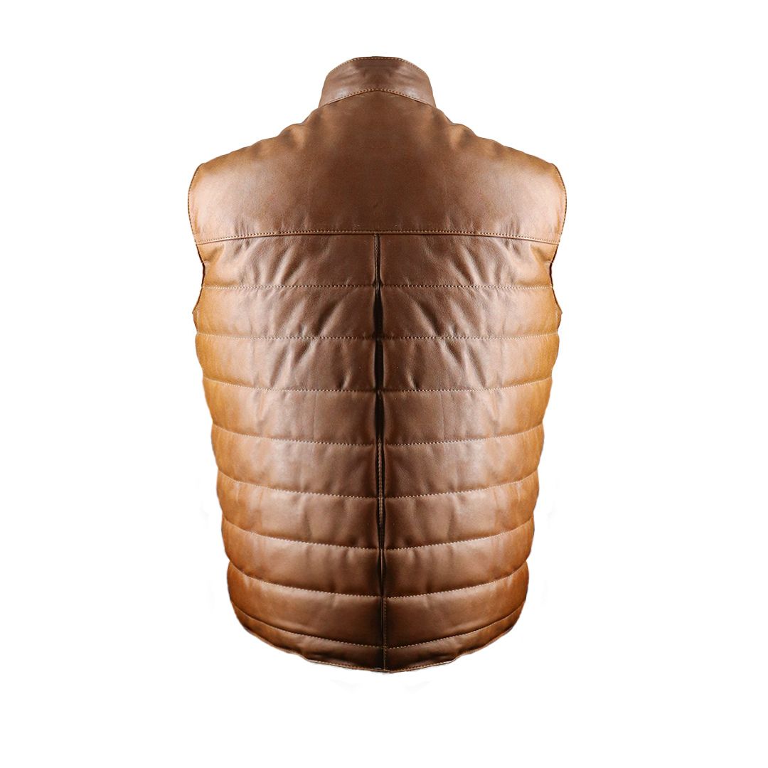 Chaleco de piel original modelo Sendero