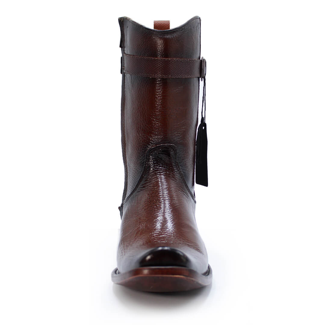 Bota Vaquera Modelo Brandy en Piel de Venado Original