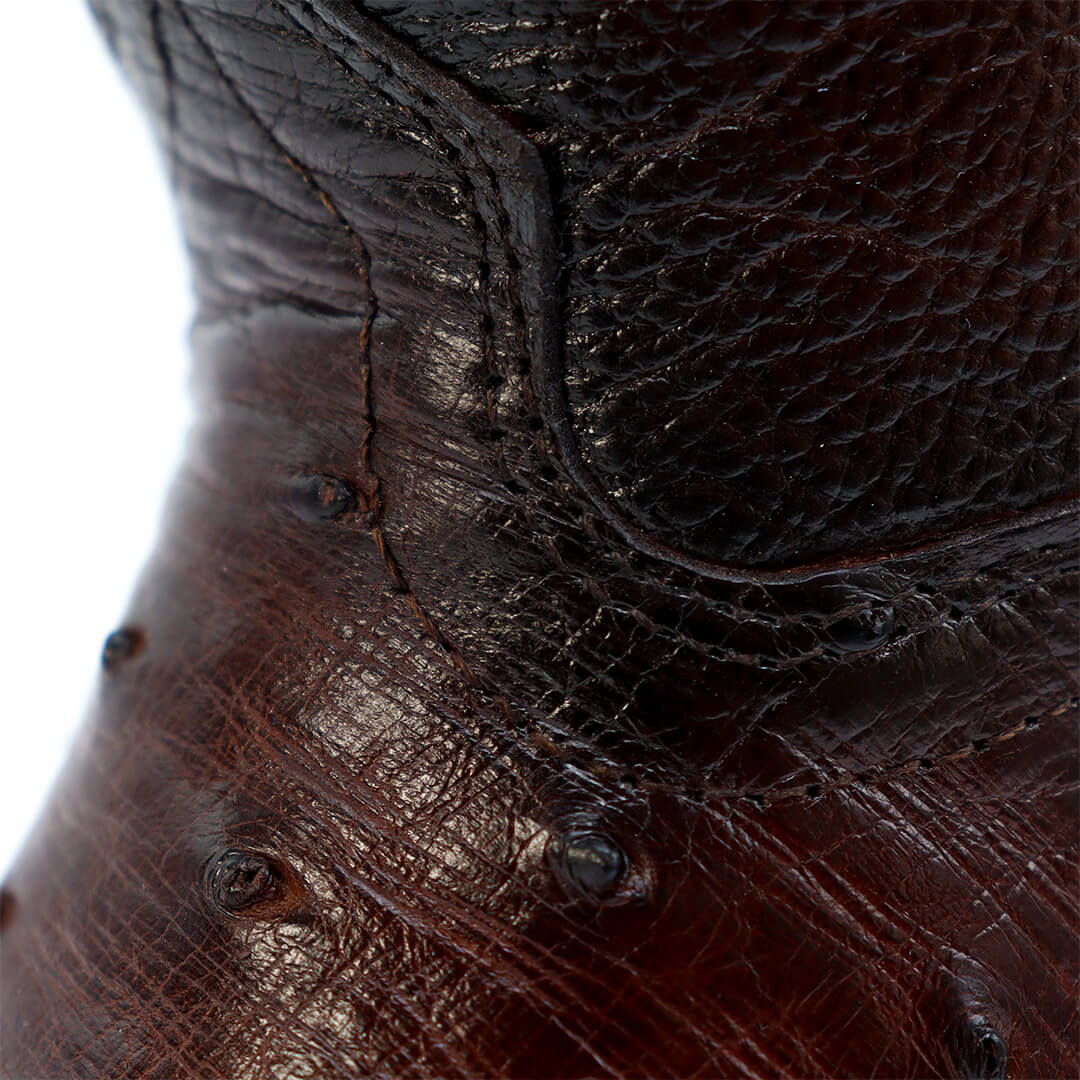 Rio Model Cowboy Boot in Original Ostrich Leather