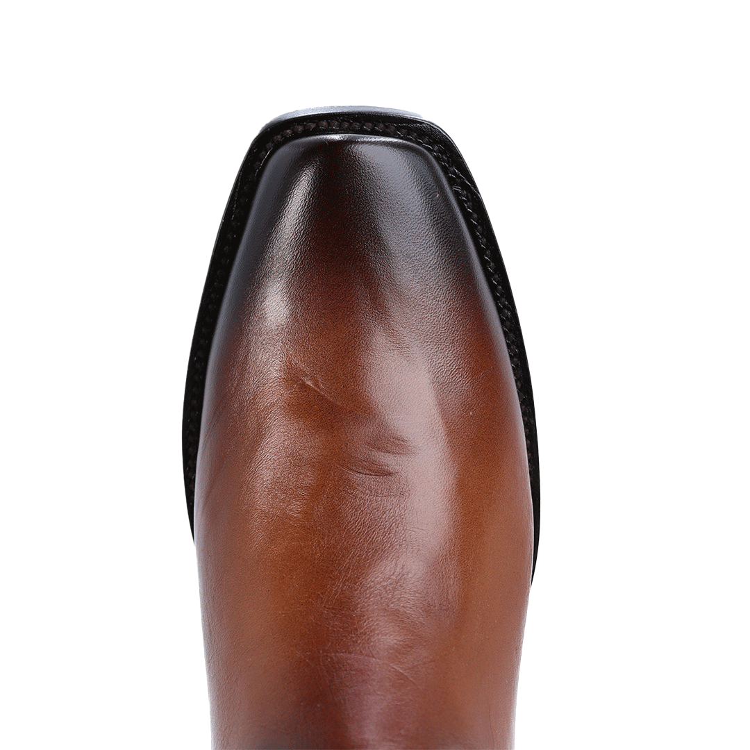 Cimarron cowhide cowboy boot