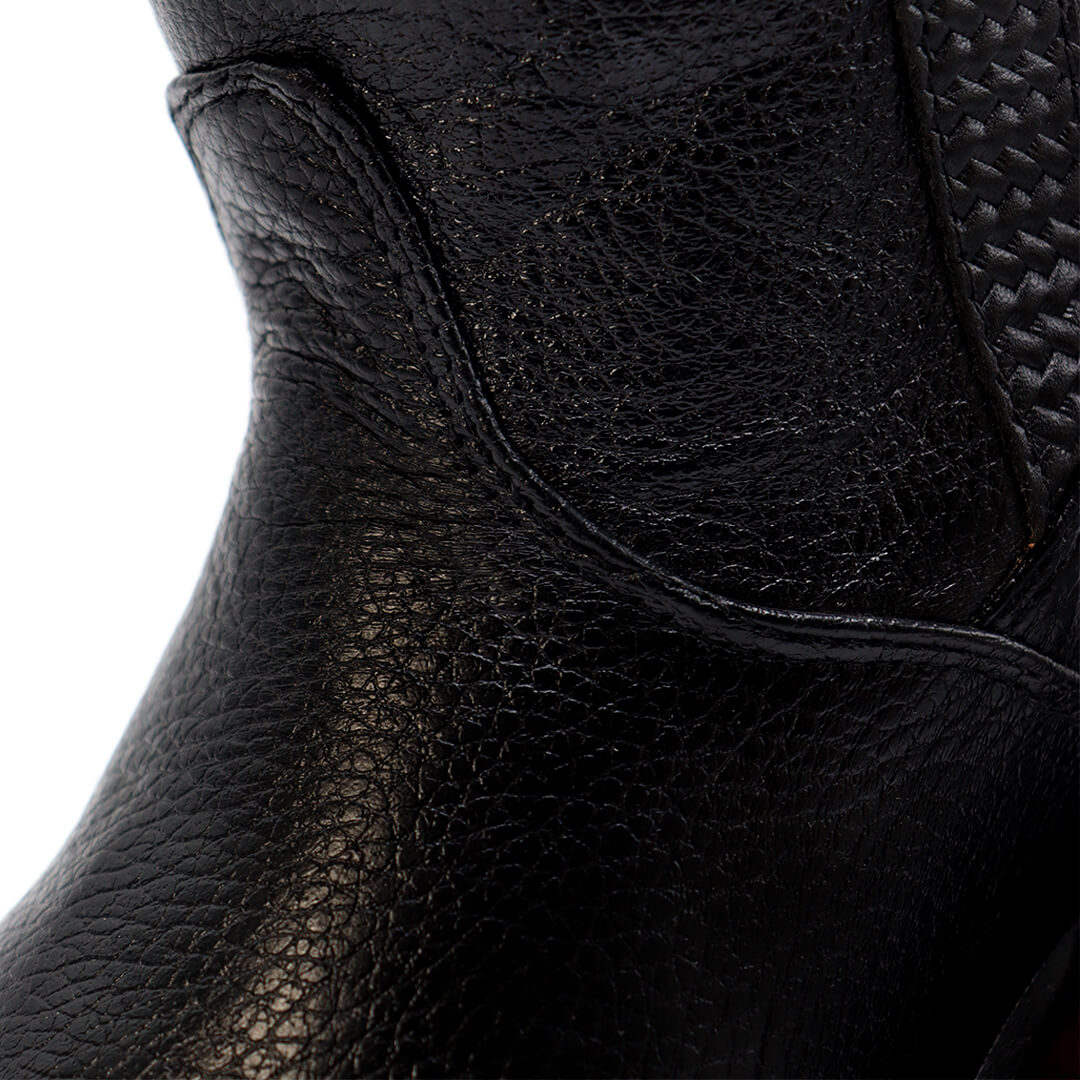Bota Vaquera Modelo Brandy en Piel de Venado Original