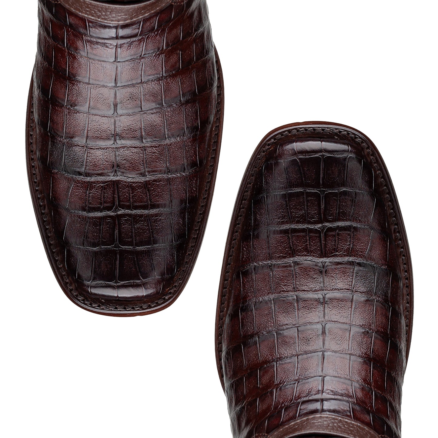 Bota en Piel de Cocodrilo Modelo Luxor