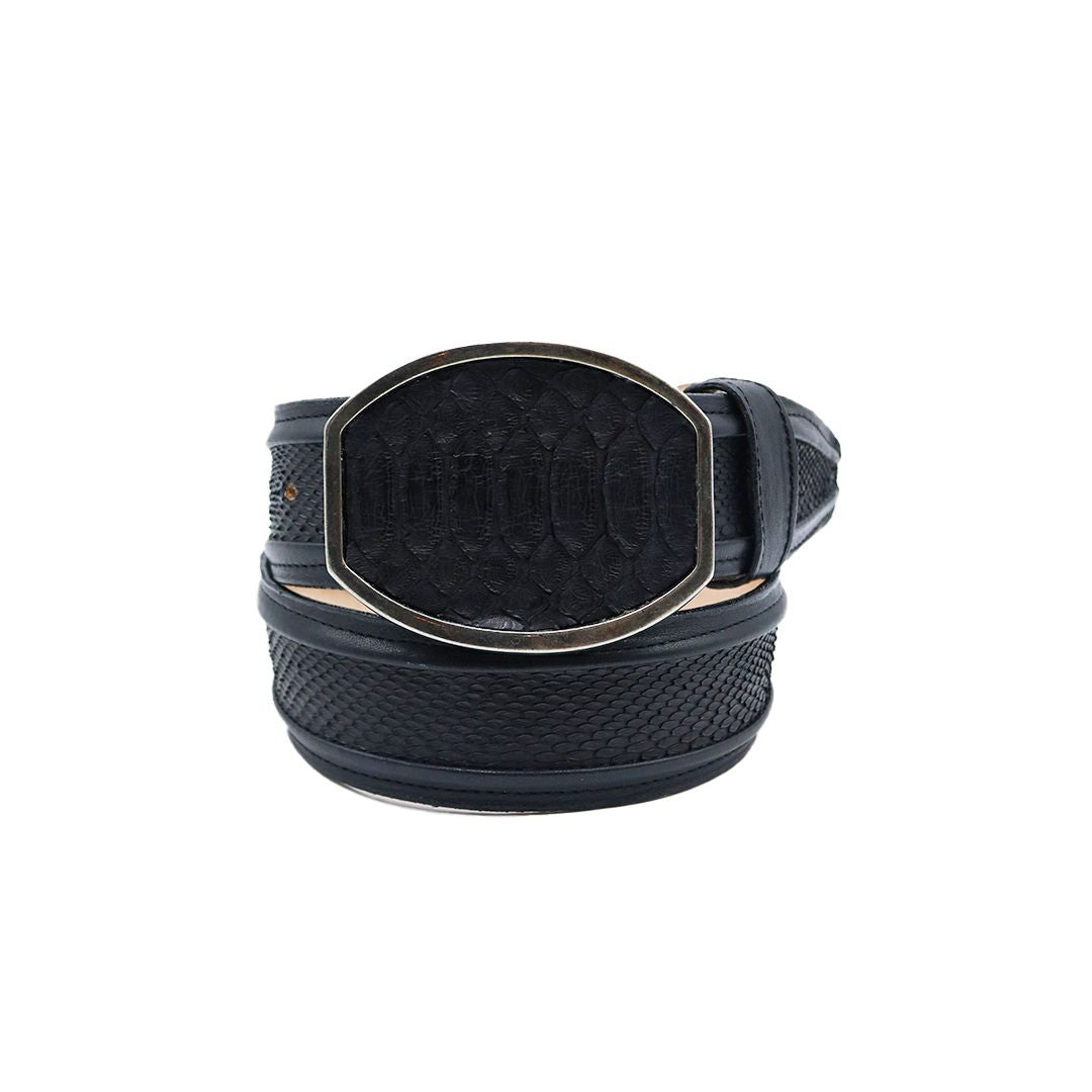 Cinto de piel original piton cafe rustico