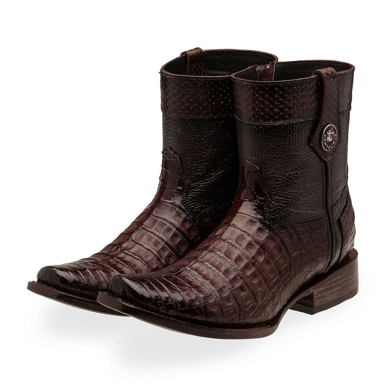 Botín vaquero en piel de cocodrilo original modelo Eco
