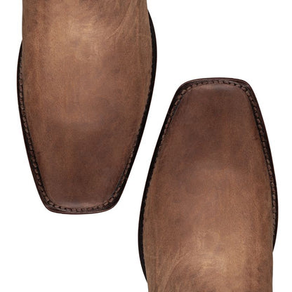 Bota vaquera de piel de res original modelo Dorado