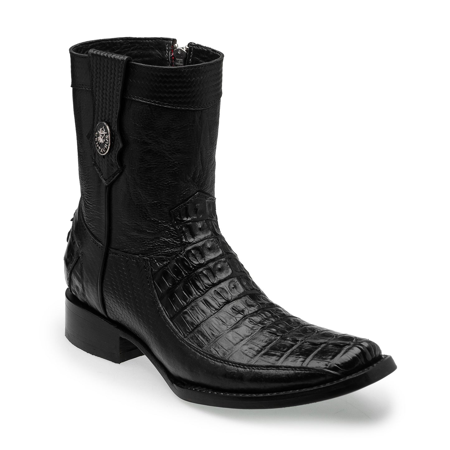 Original crocodile leather cowboy boot, Horizon model