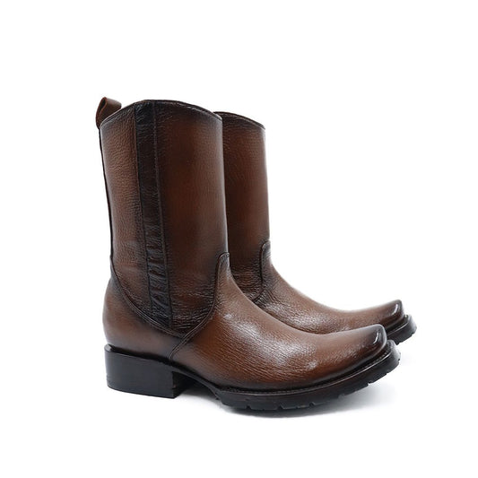 Bota vaquera de piel original modelo llanero