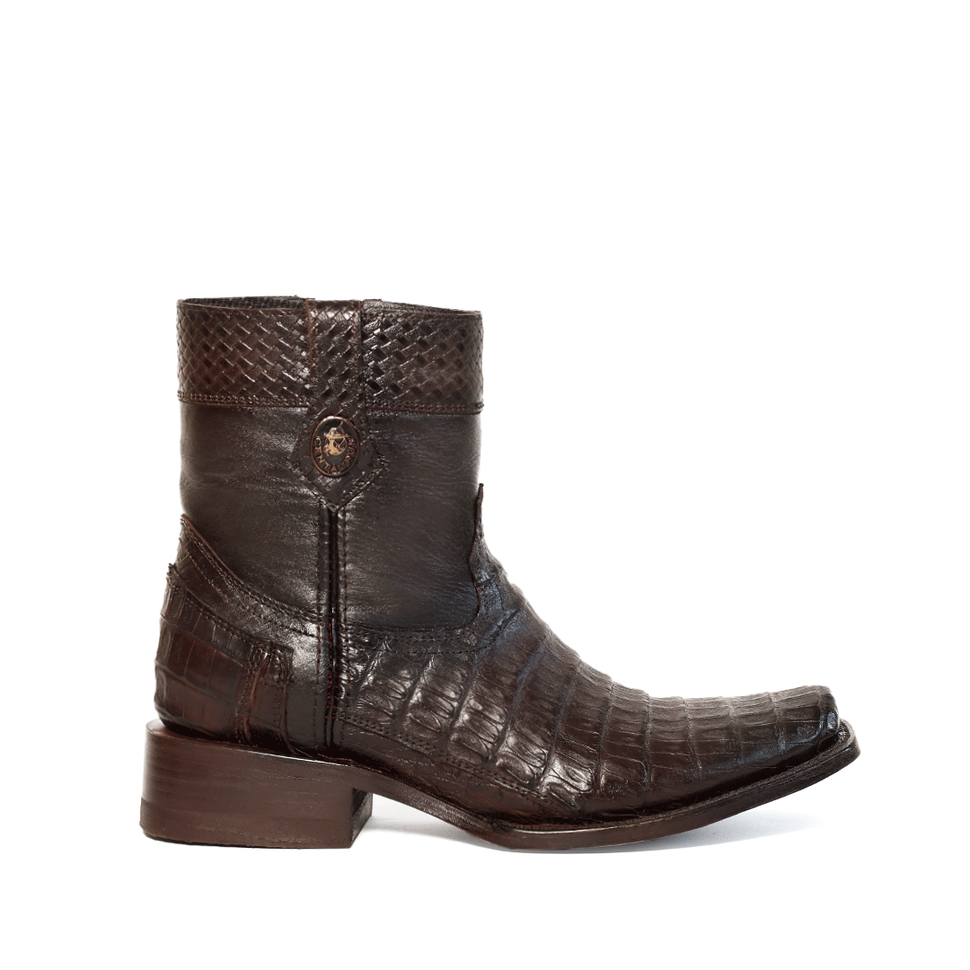 Botín vaquero en piel de cocodrilo original modelo Eco