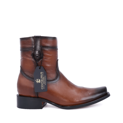 Cimarron cowhide cowboy boot