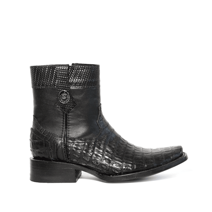 Botín vaquero en piel de cocodrilo original modelo Eco