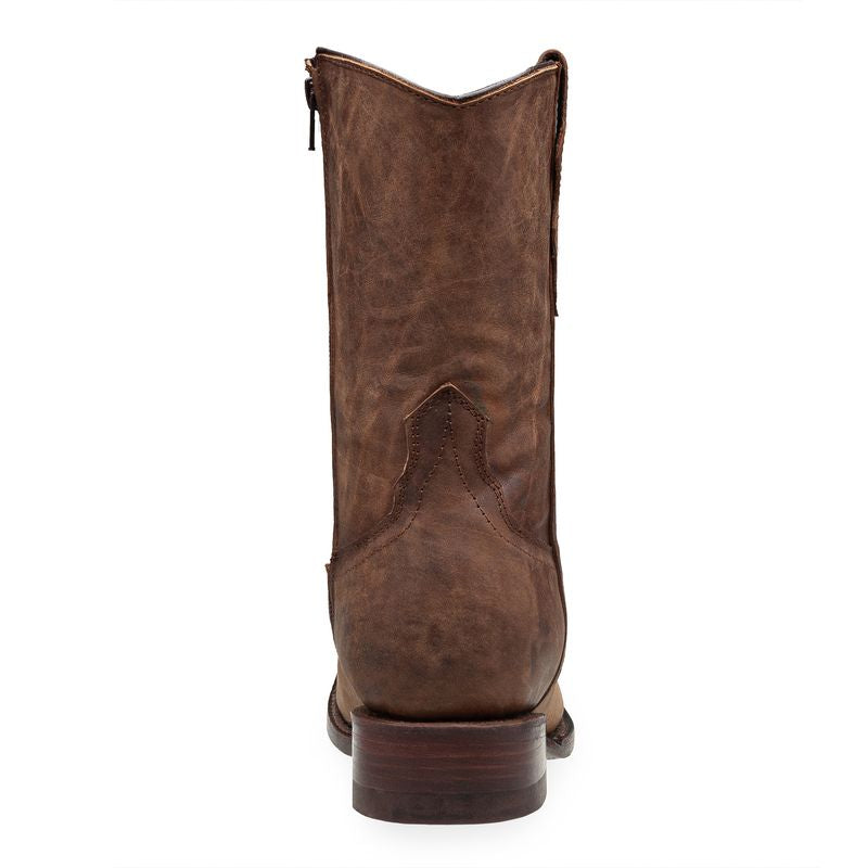 Bota vaquera de piel de res original modelo Dorado