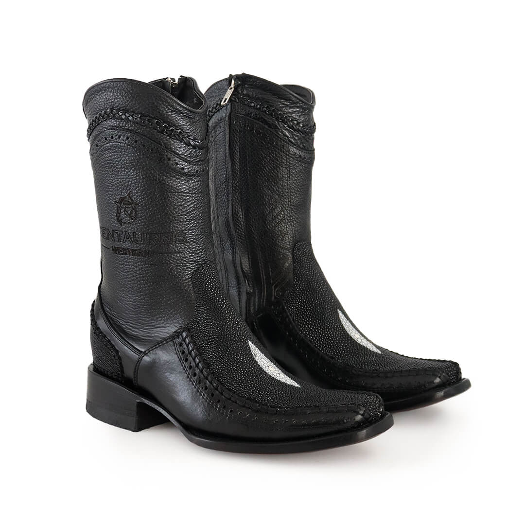 Caudal Model Cowboy Boot in Stingray Leather