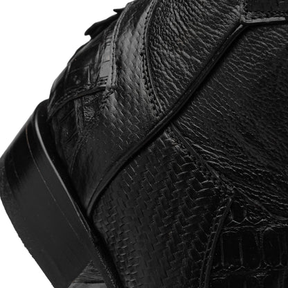Original crocodile leather cowboy boot, Horizon model