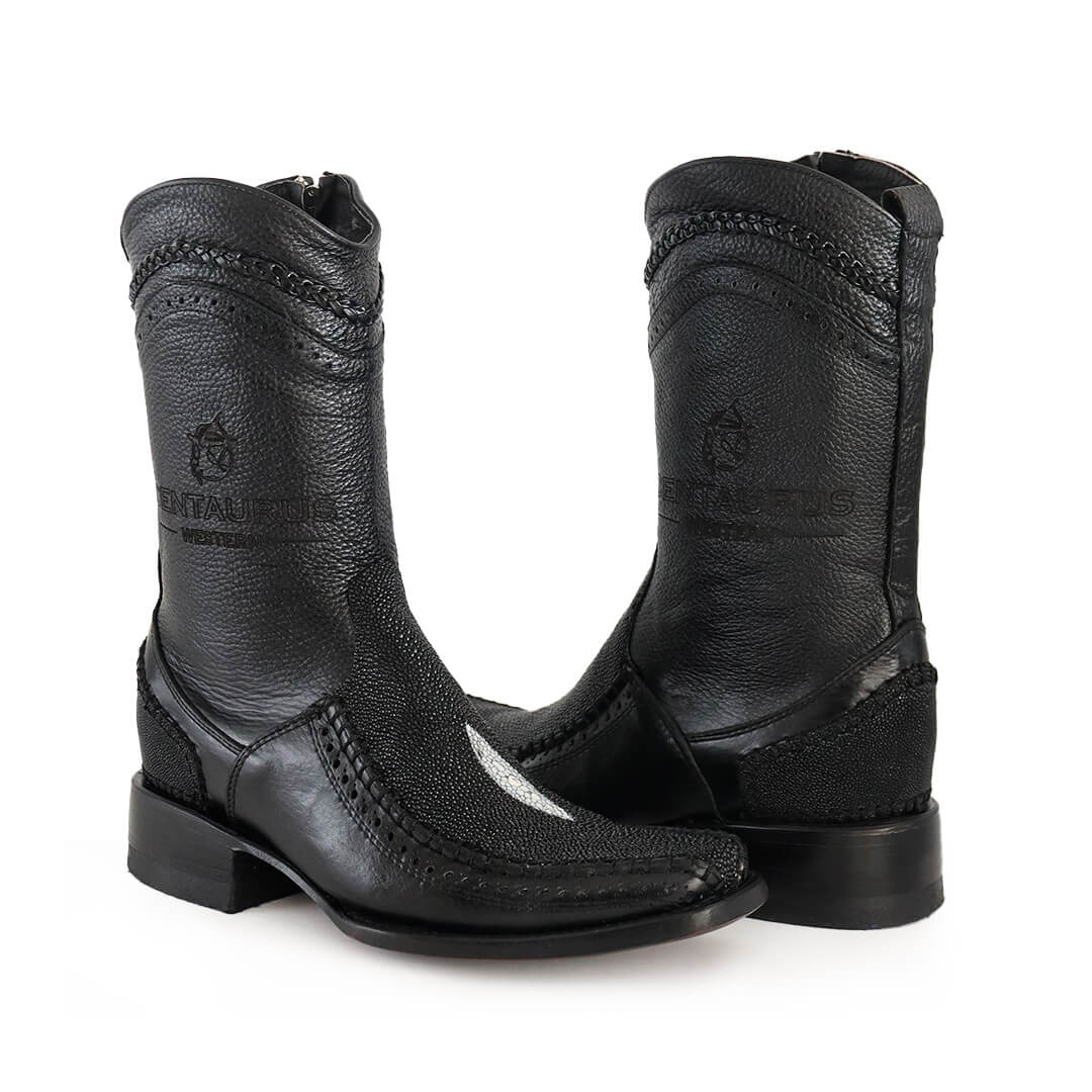 Caudal Model Cowboy Boot in Stingray Leather