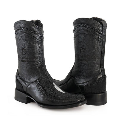 Caudal Model Cowboy Boot in Stingray Leather