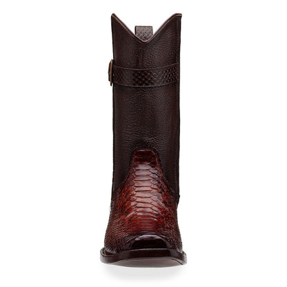 Bota vaquera en piel original de pitón modelo Centaurus