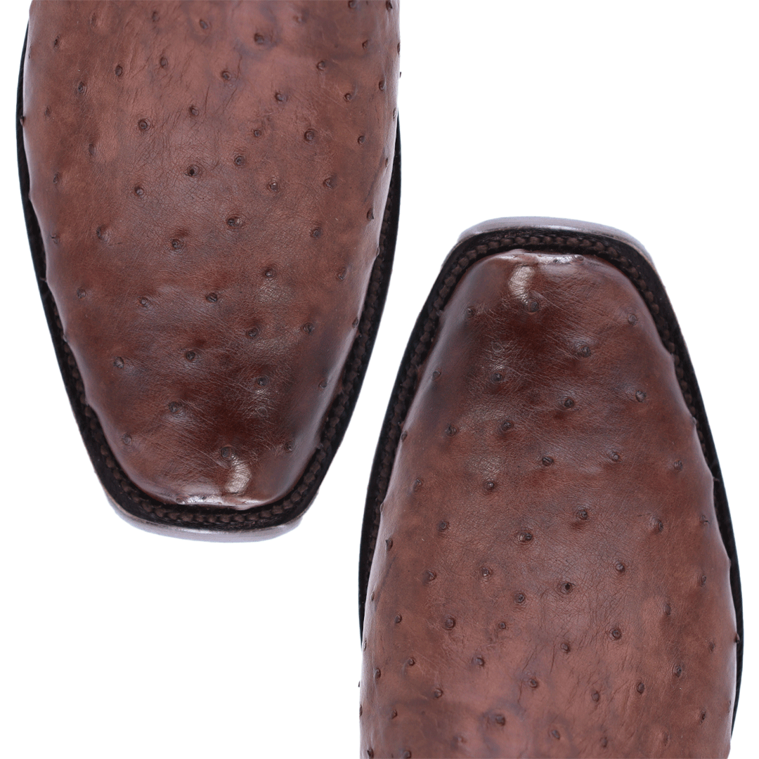 Eco model ostrich leather cowboy boot