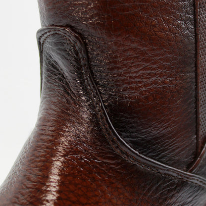 Bota Vaquera Modelo Brandy en Piel de Venado Original