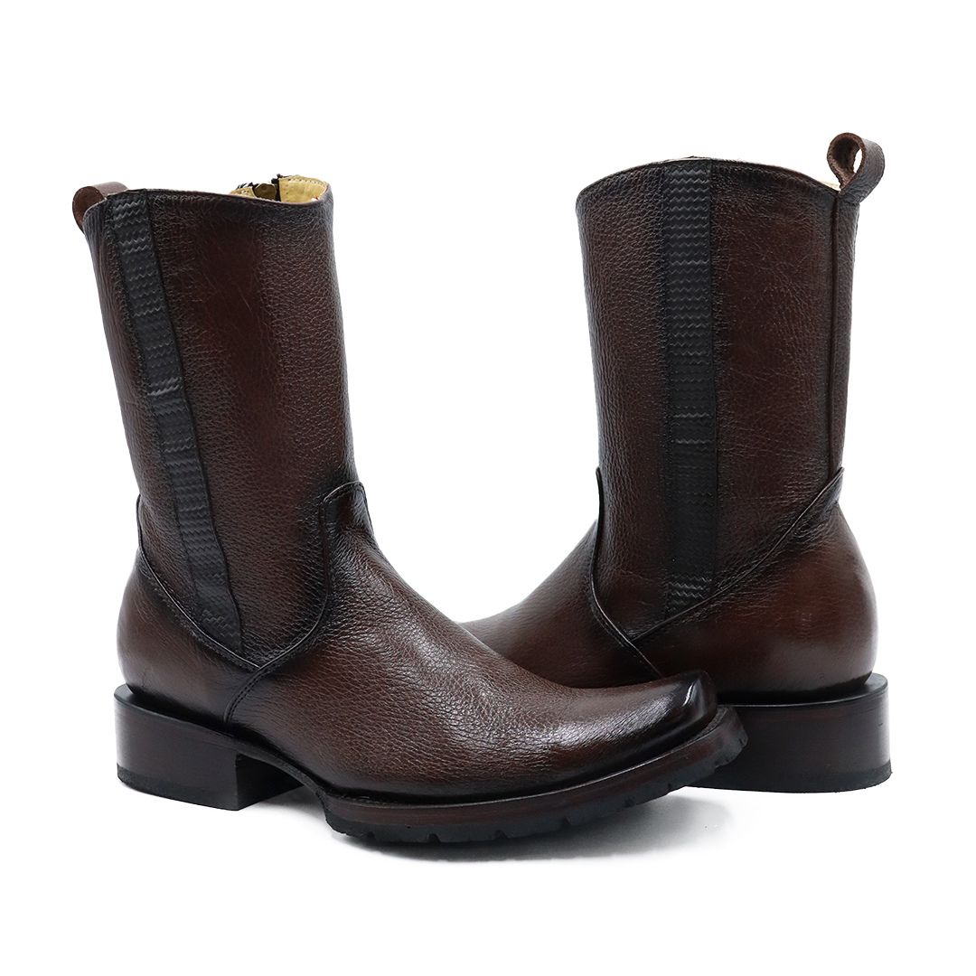 Bota vaquera de piel original modelo llanero