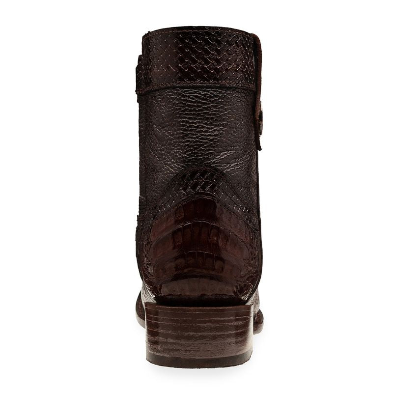 Botín vaquero en piel de cocodrilo original modelo Eco