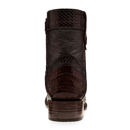 Botín vaquero en piel de cocodrilo original modelo Eco