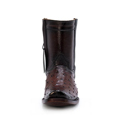 Rio Model Cowboy Boot in Original Ostrich Leather