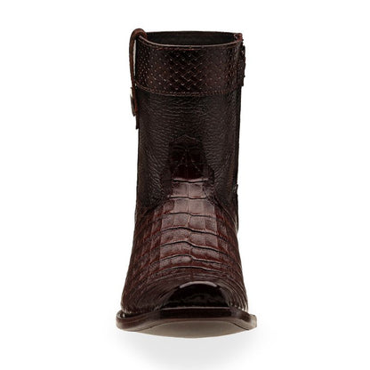 Botín vaquero en piel de cocodrilo original modelo Eco