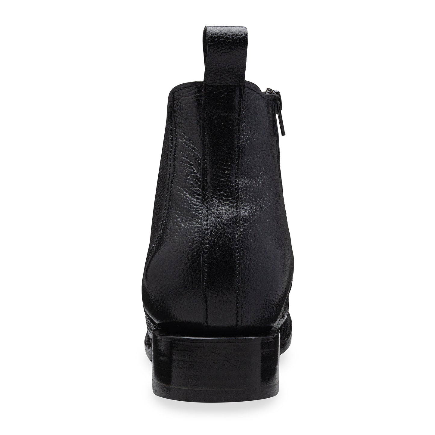 Quirón model python leather ankle boot with grafted sole