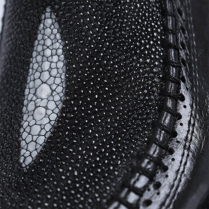 Caudal Model Cowboy Boot in Stingray Leather