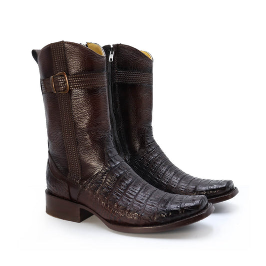 Crocodile skin cowboy boot, Fenix model