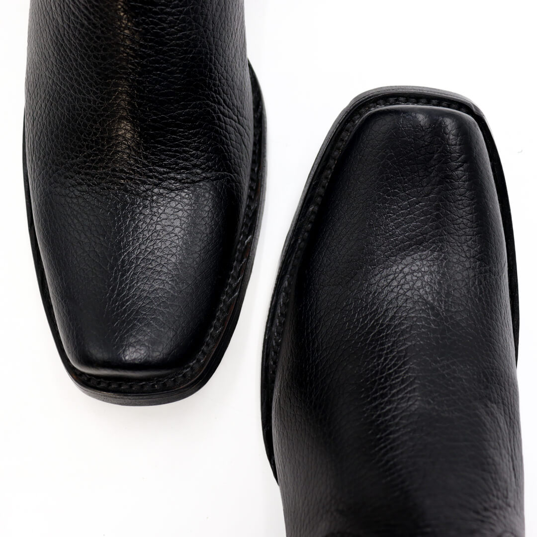 Bota Vaquera Modelo Brandy en Piel de Venado Original