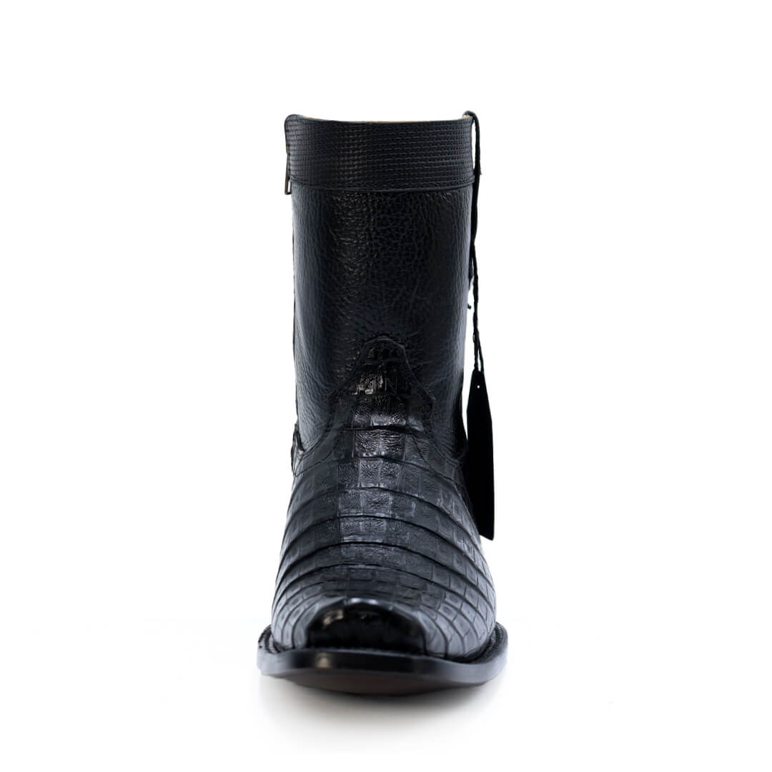 Original crocodile skin cowboy boot, Eco model