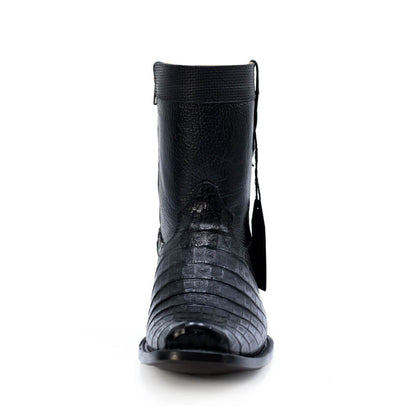 Original crocodile skin cowboy boot, Eco model