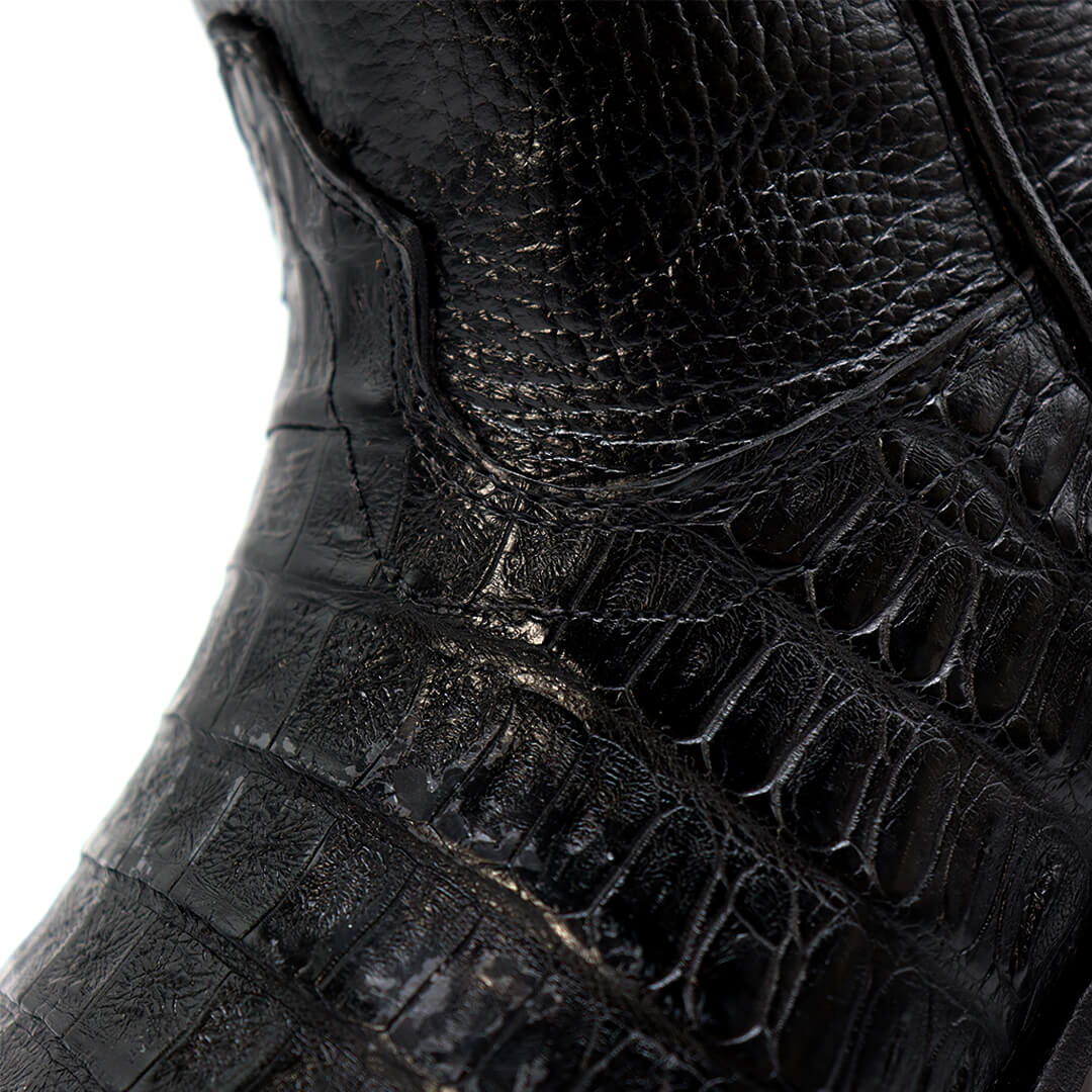 Original crocodile skin cowboy boot, Eco model