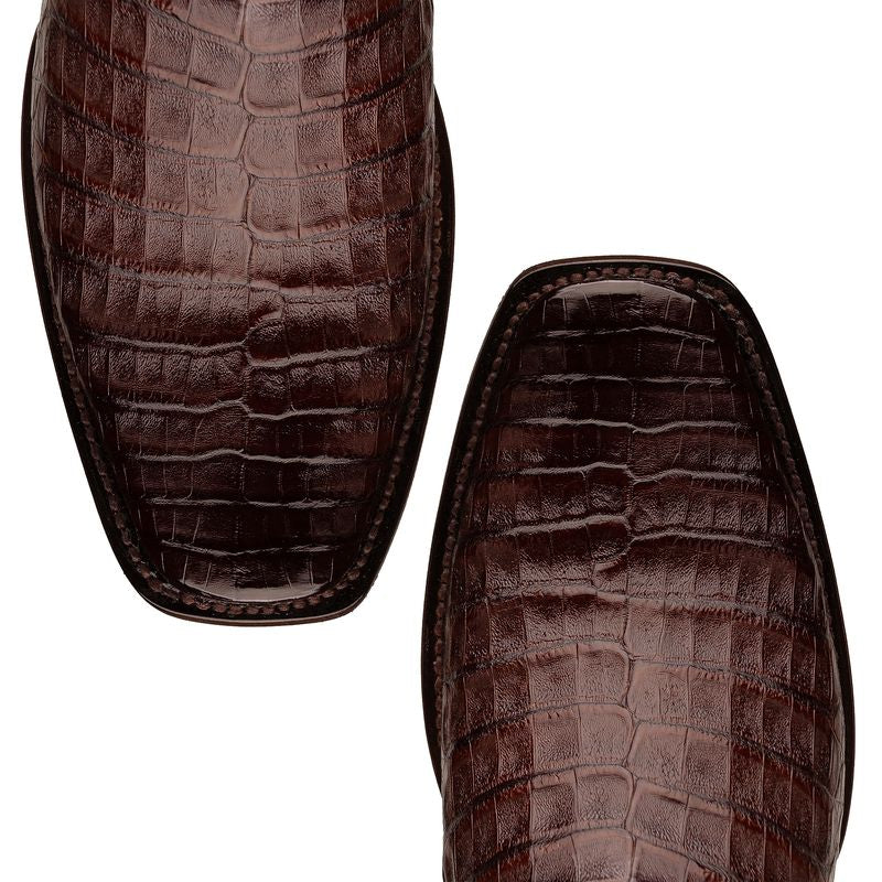 Botín vaquero en piel de cocodrilo original modelo Eco