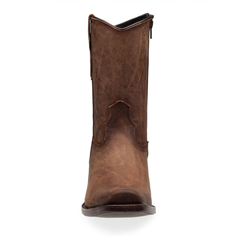 Bota vaquera de piel de res original modelo Dorado