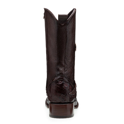 Bota en Piel de Cocodrilo Modelo Luxor