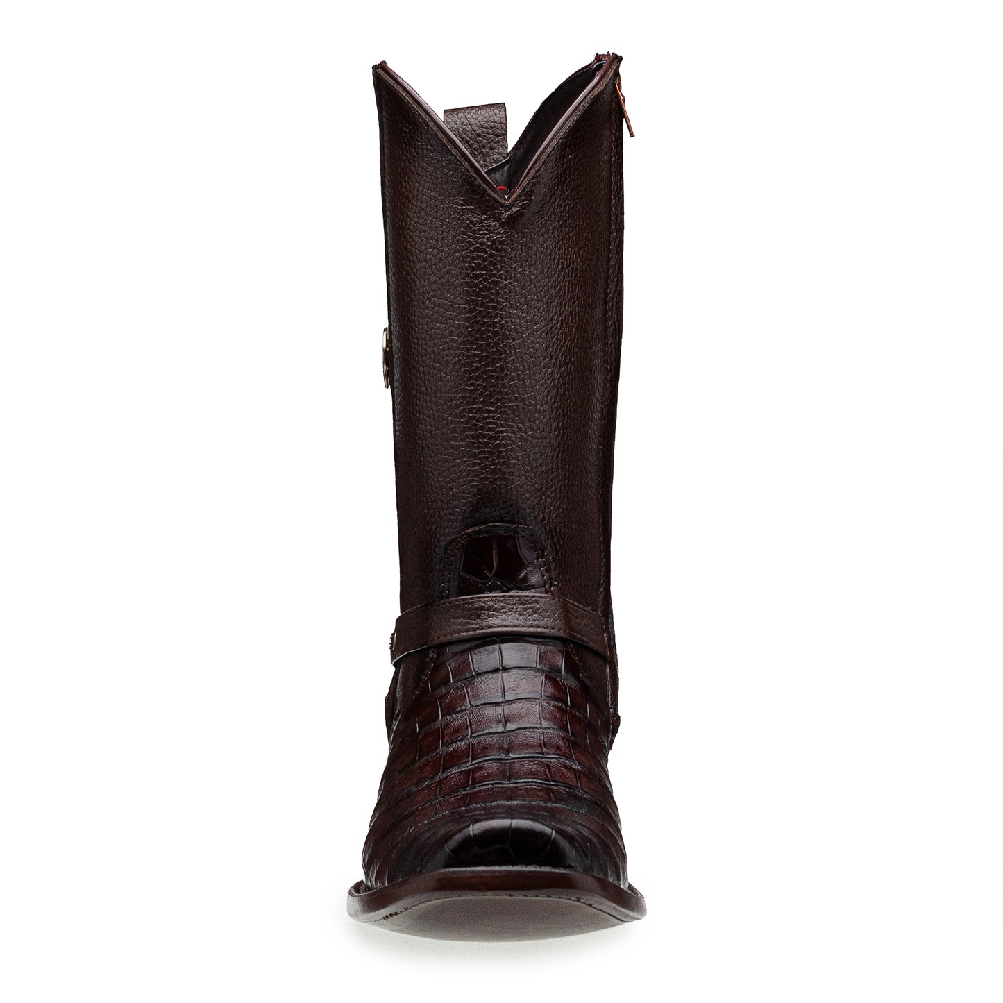 Bota en Piel de Cocodrilo Modelo Luxor