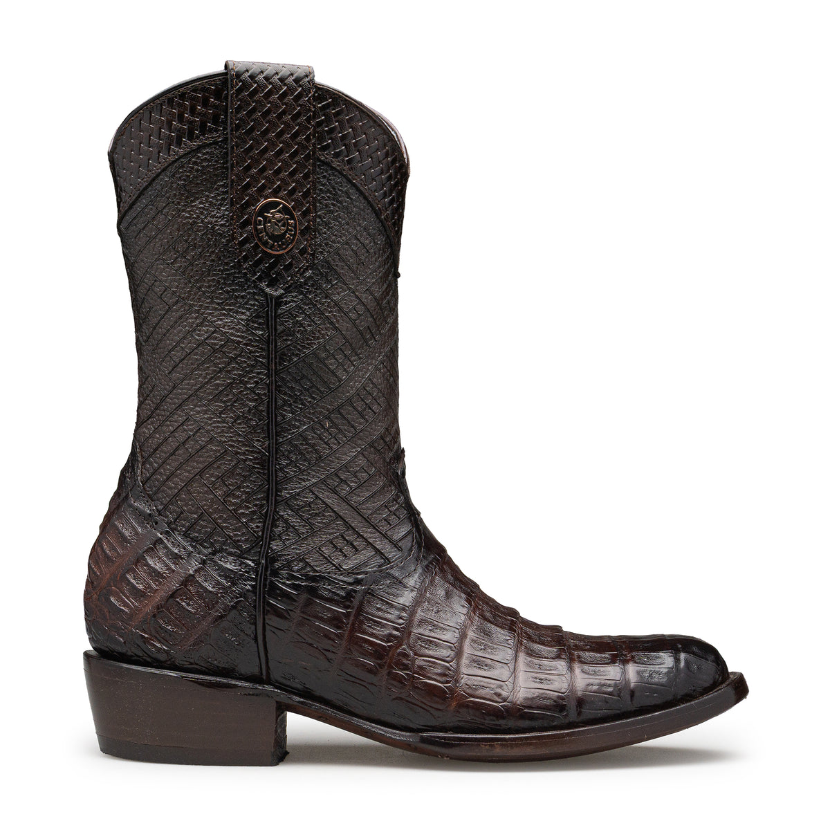 Bota en Piel de Cocodrilo Modelo Onix