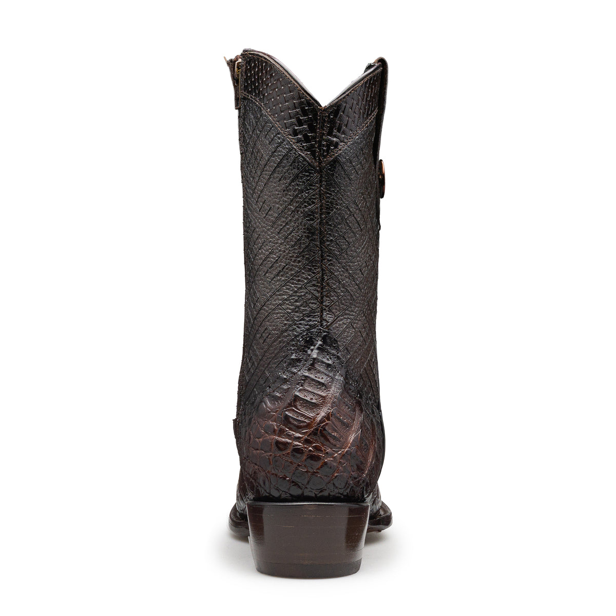 Bota en Piel de Cocodrilo Modelo Onix