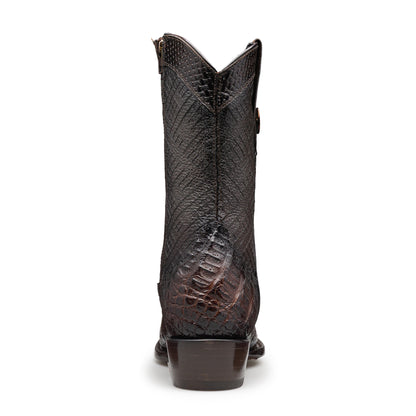 Bota en Piel de Cocodrilo Modelo Onix