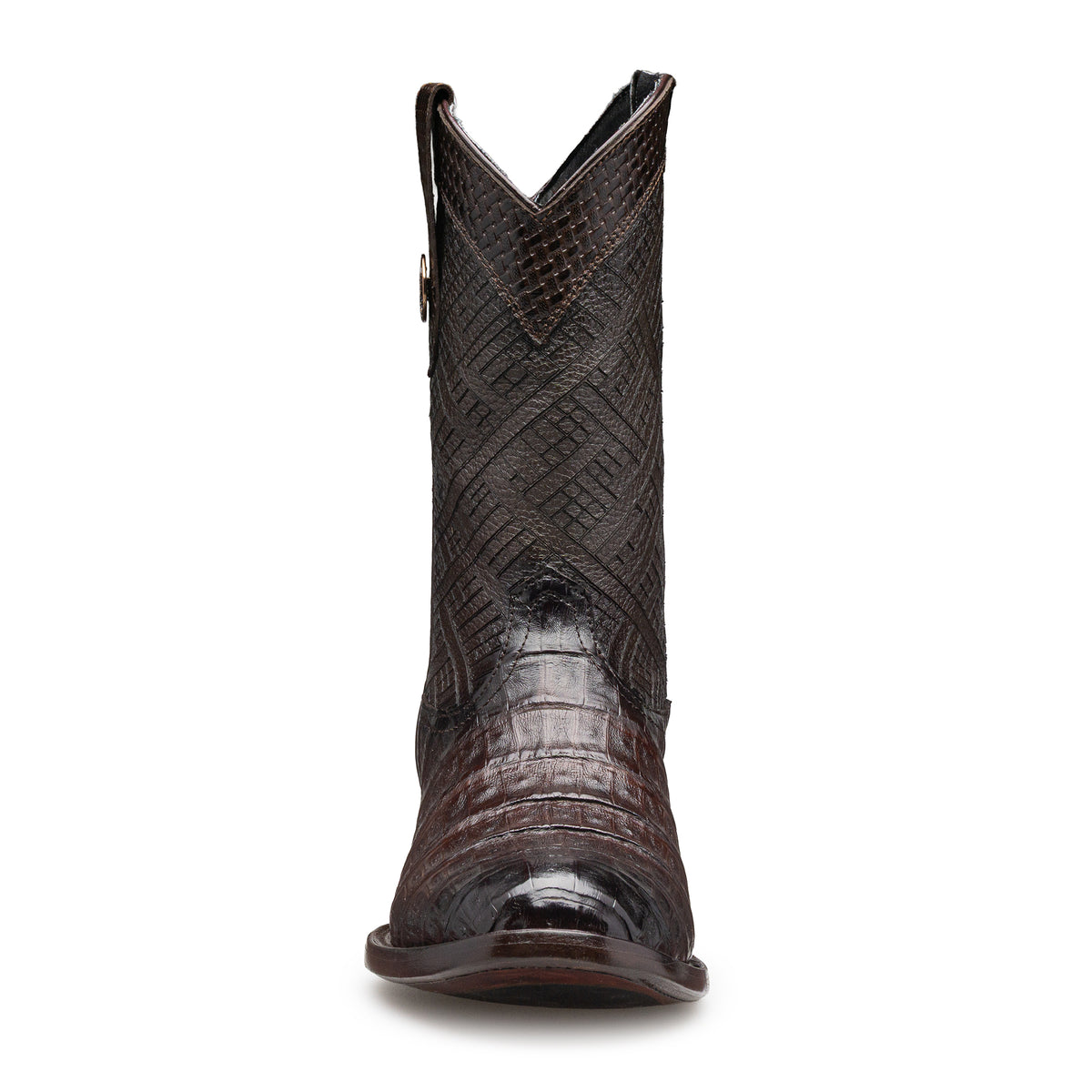 Bota en Piel de Cocodrilo Modelo Onix