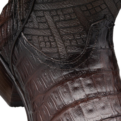Bota en Piel de Cocodrilo Modelo Onix