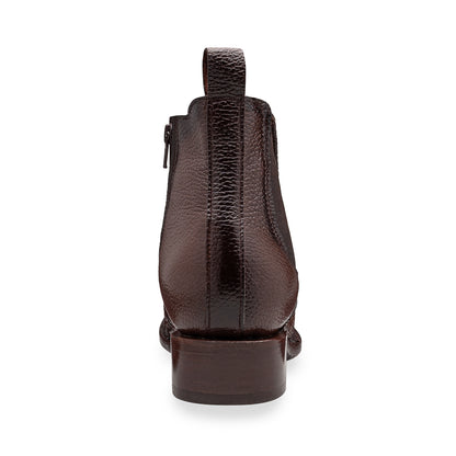 Botín casual en piel de python modelo Quirón