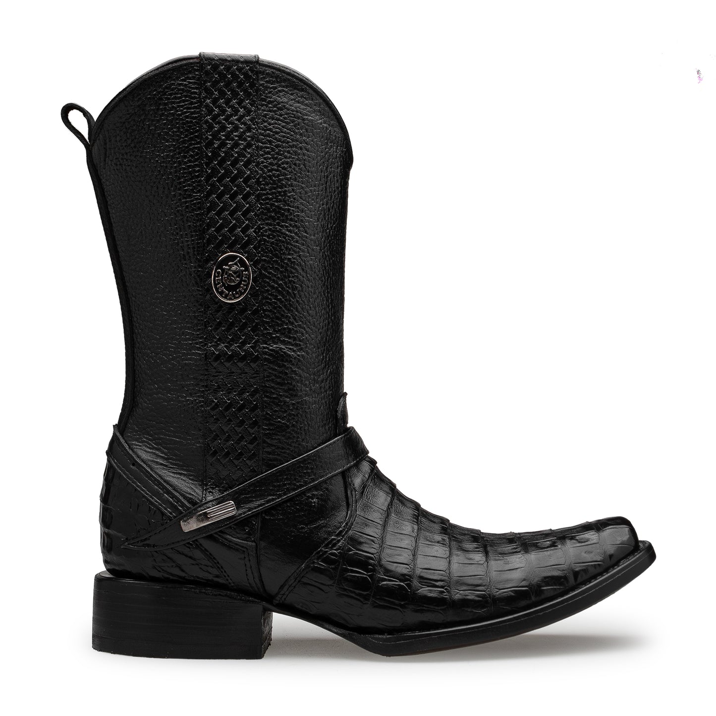 Bota en Piel de Cocodrilo Modelo Luxor