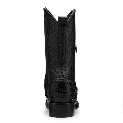 Bota en Piel de Cocodrilo Modelo Luxor
