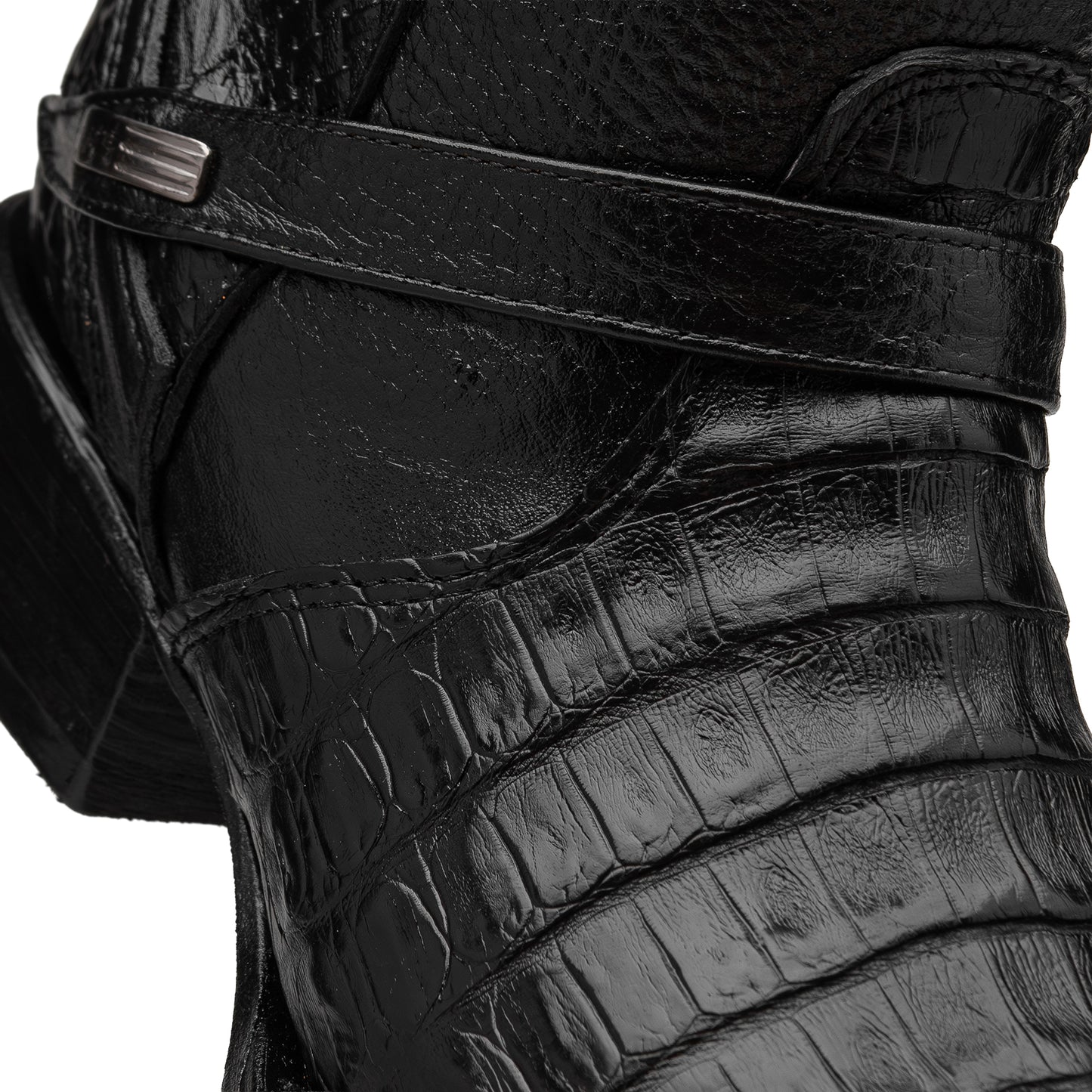 Bota en Piel de Cocodrilo Modelo Luxor