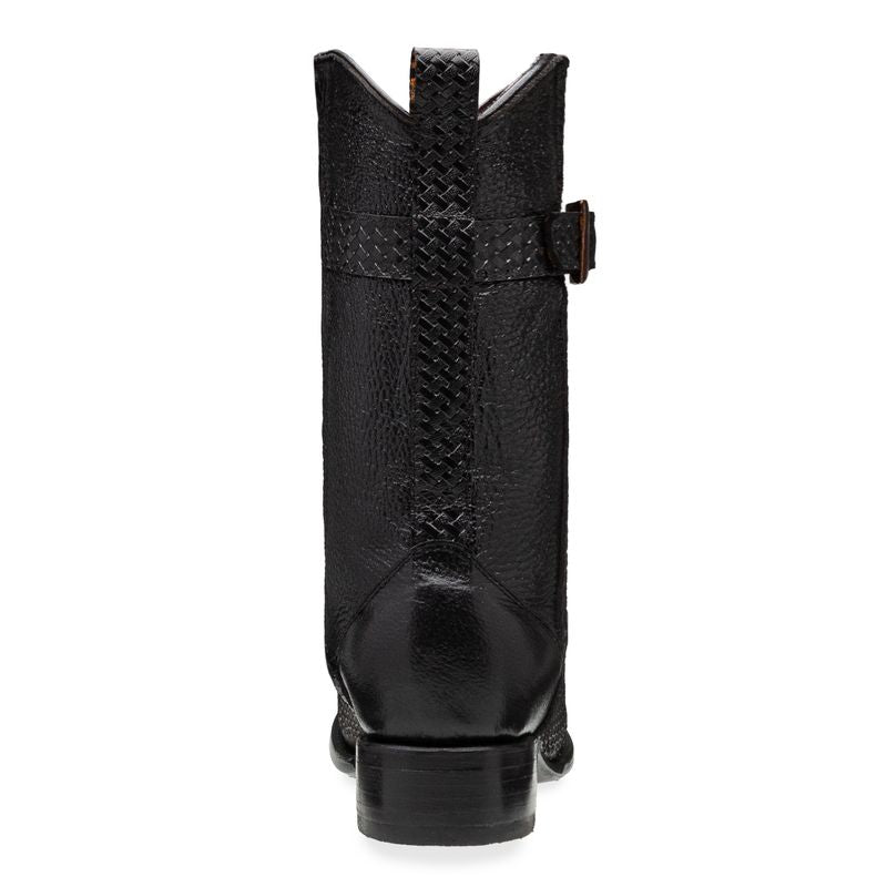 Bota en piel original de pitón modelo fénix nobuck